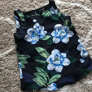 Flower printed no sleeves from Banana republic